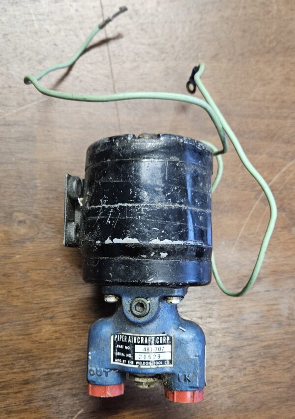 PIPER WELDON FUEL PUMP 481-707