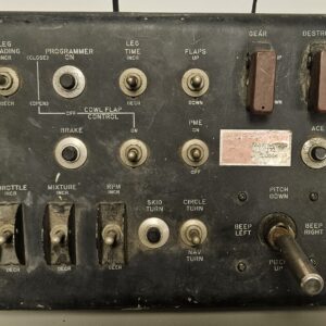 QU-22B GROUND CONTROL PANEL